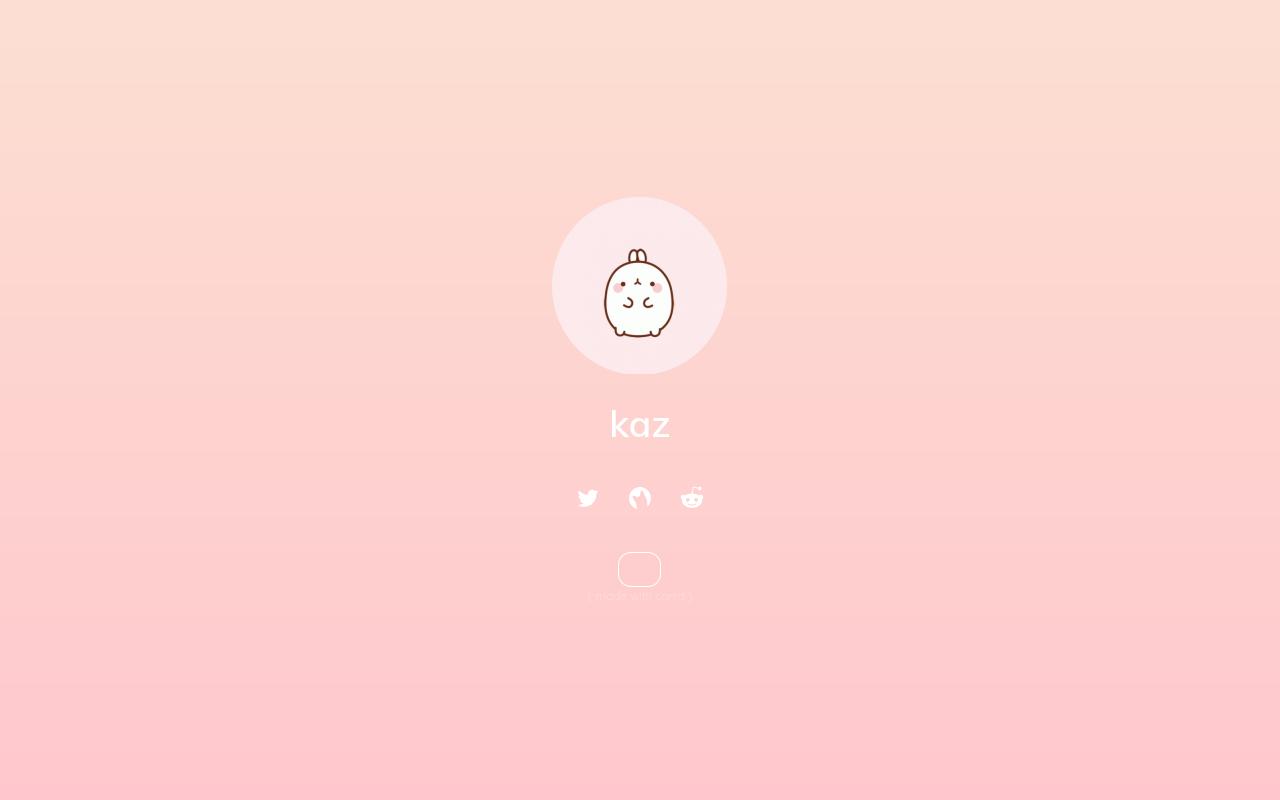 Carrd profile picture for @schnapps